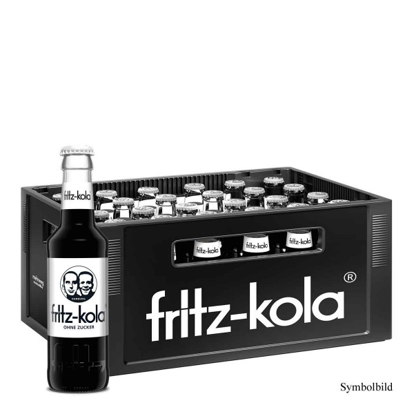 Fritz Kola zuckerfrei 24x0,2l