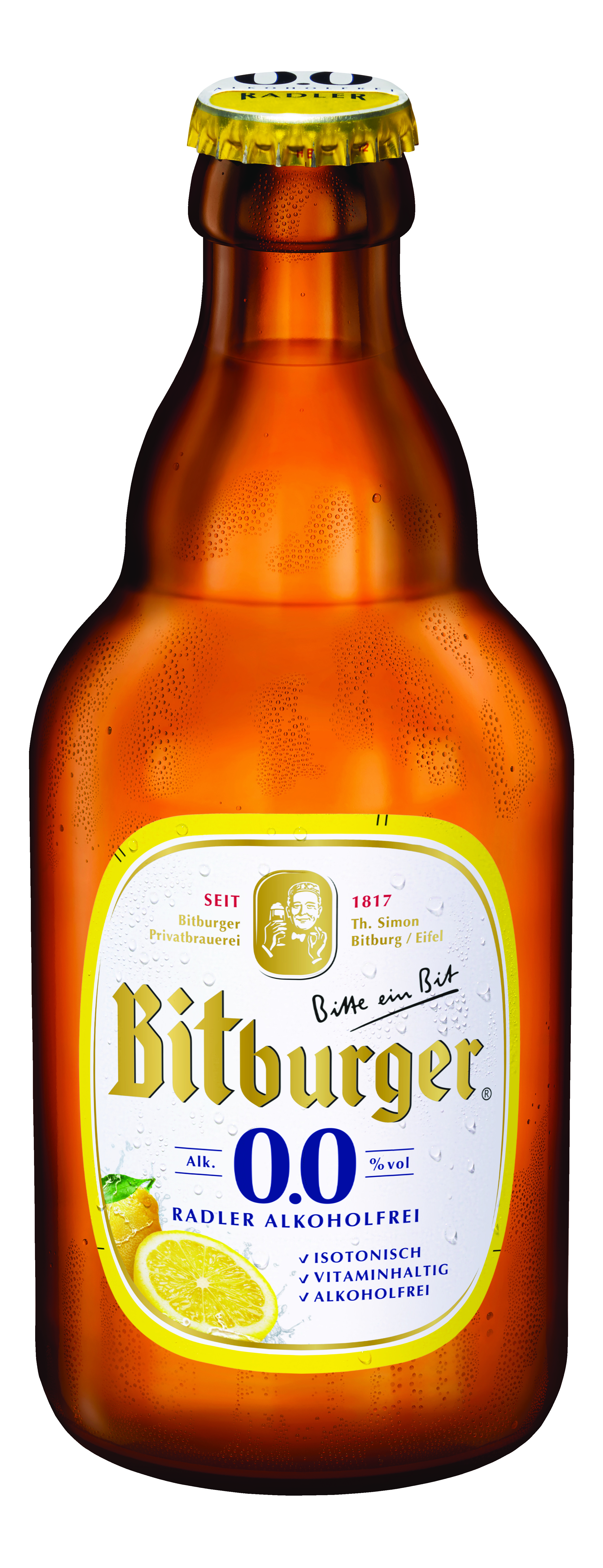 Bitburger Radler 0,0% 20x0.33l Stubbi