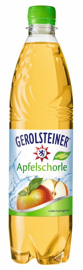 Gerolsteiner Apfelschorle 6x0.75l Glas