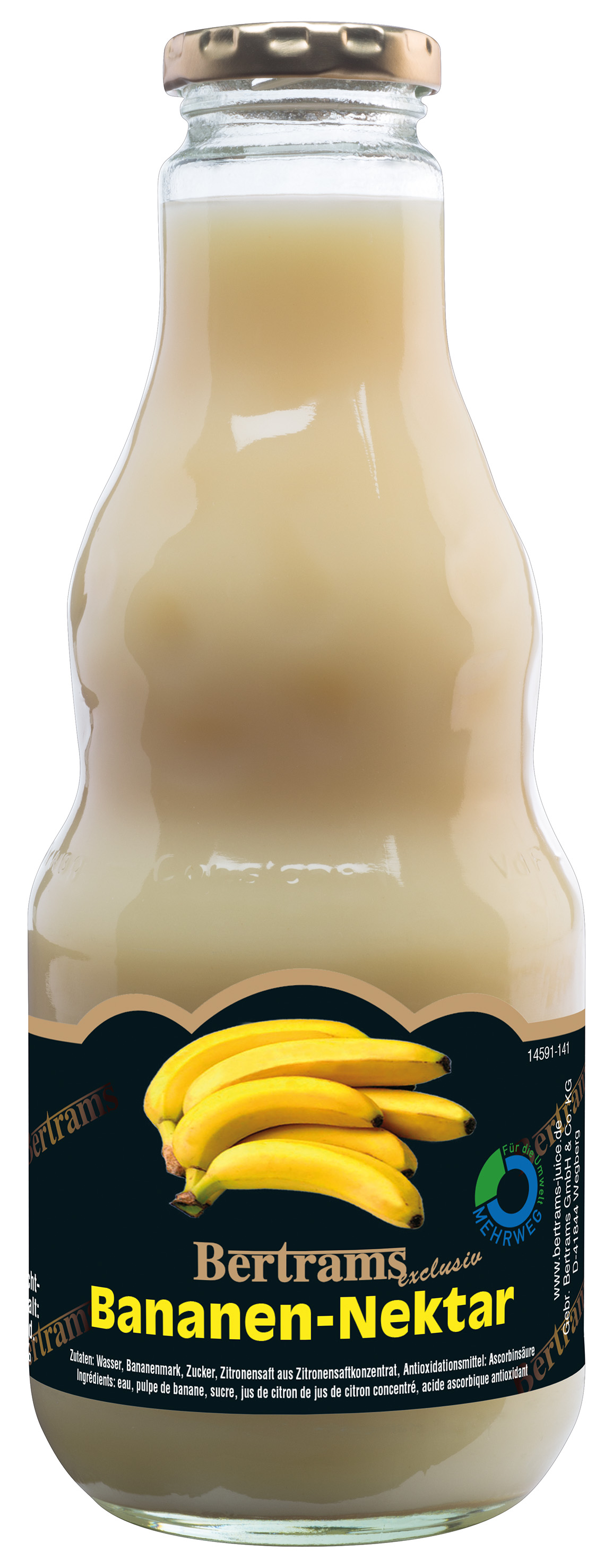 Bertrams Bananen-Nektar 6x0.75l