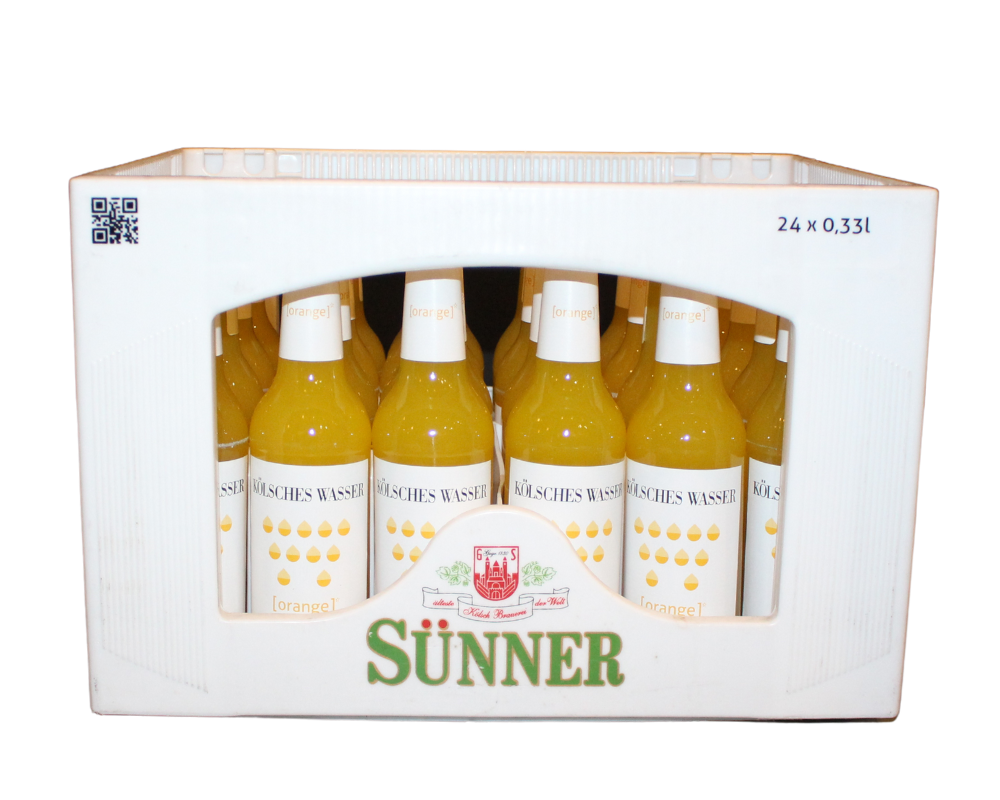 Sünner Kölsches Wasser Orange 24x0,33l