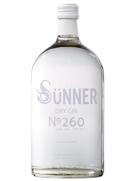 Sünner Dry Gin No.260 0.7l Flasche