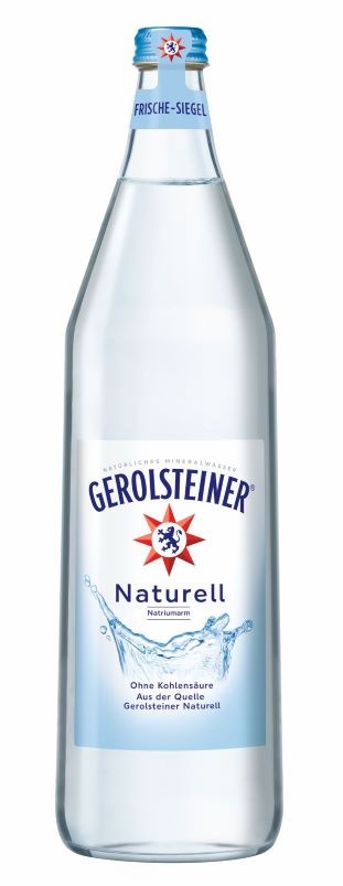 Gerolsteiner Naturell 6x1.0l GLAS