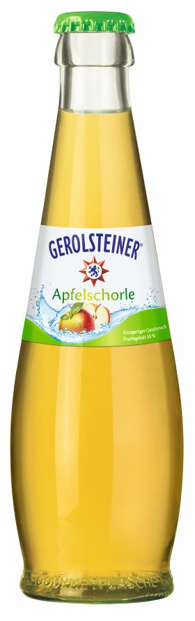 Gerolsteiner Apfelschorle 24x0.25l Gourmet