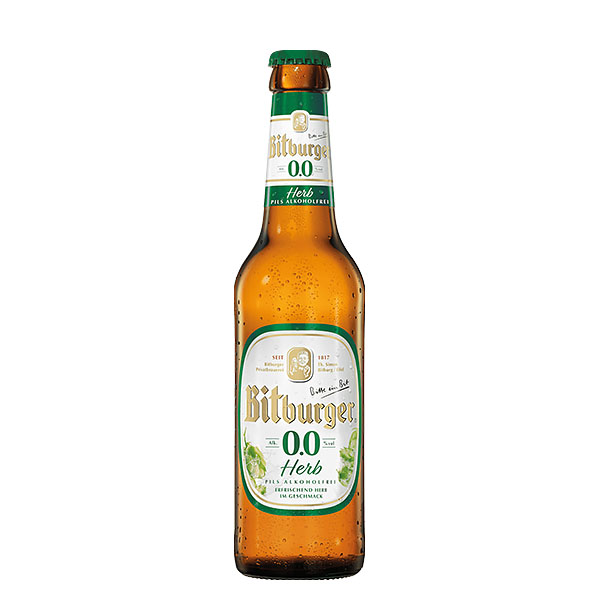 Bitburger 0,0% Herb 24x0.33l