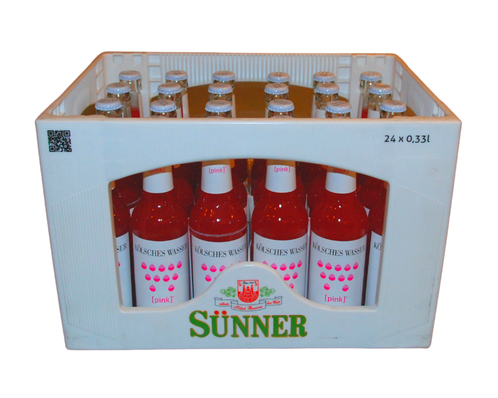 Sünner Kölsches Wasser Pink 24x0,33l